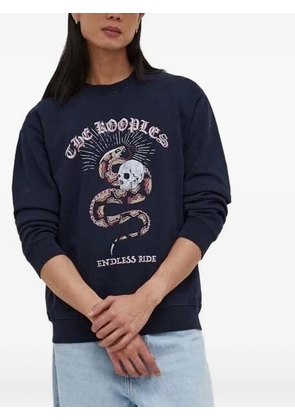 The Kooples snake skull sweatshirt - Blue