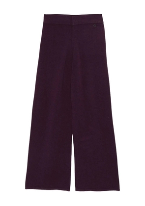 DIXIE knitted trousers - Purple