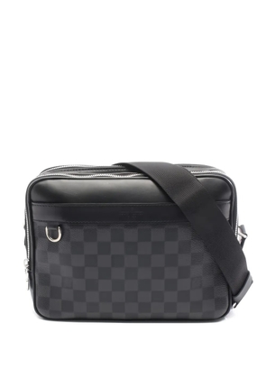 Louis Vuitton Pre-Owned 2019 Damier Graphite messenger bag - Black