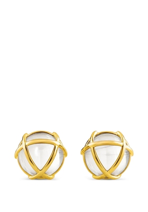 VERDURA VIP 18K yellow gold caged earrings