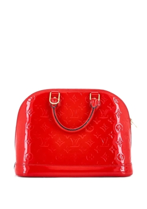 Louis Vuitton Pre-Owned Alma Handbag Monogram Vernis PM satchel - Red