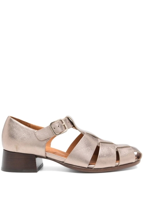 Chie Mihara 45mm Sanchis pumps - Gold