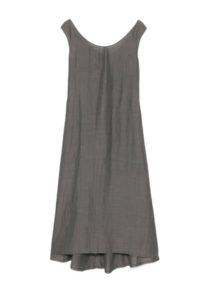 Yohji Yamamoto Pre-Owned 2010s sleeveless A-line dress - Grey