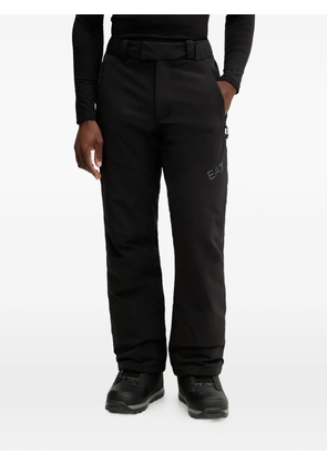 Ea7 Emporio Armani belt-loops ski trousers - Black