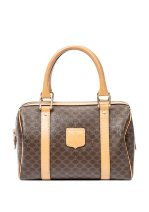 Celine Pre-Owned Macadam-print tote bag - Brown