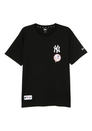 NEW ERA CAP X MLB logoed t-shirt - Black