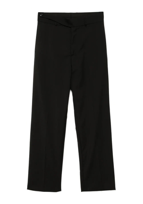 Tagliatore wool trousers - Black