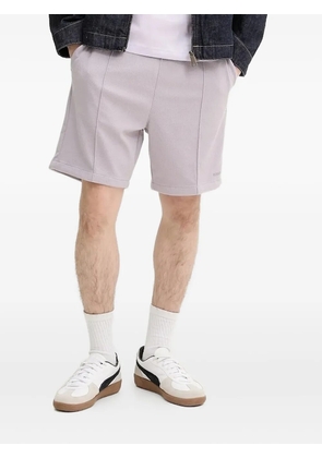 HUGO textured drawstring shorts - Purple