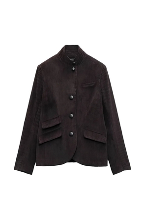 rag & bone button corduroy jacket - Brown