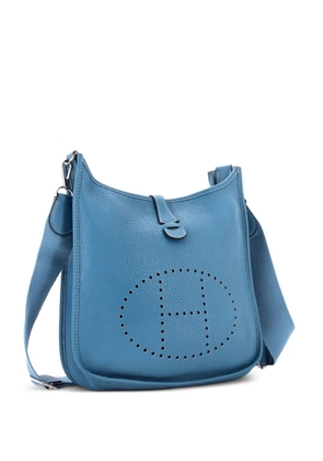 Hermès Pre-Owned Evelyne Bag Gen III Clemence PM crossbody bag - Blue