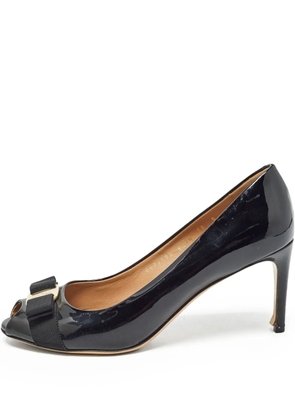 Ferragamo Pre-Owned 80mm Vara Bow pumps - Black