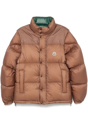 Moncler Verone reversible down jacket - Brown