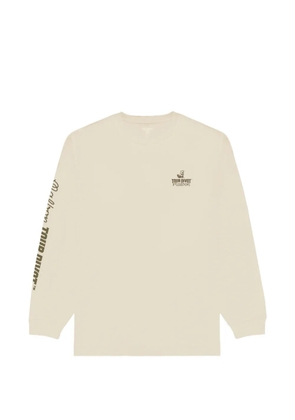 Malbon Golf logo-print long-sleeves T-shirt - Neutrals