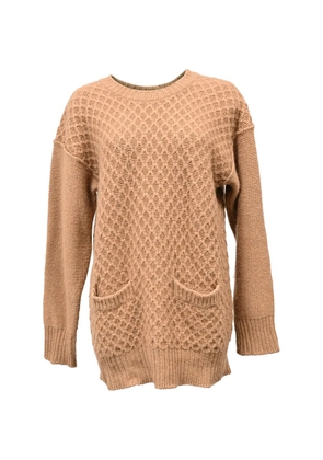 Marni Pre-Owned patch-pocket knitted sweater - Brown