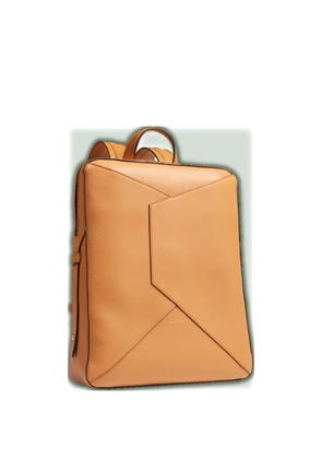Lancel Enveloppe leather backpack - Brown