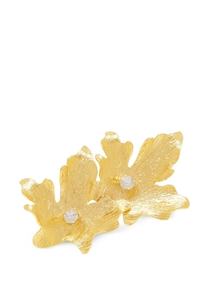 Lynyer Mystic leaf embellished ring - Gold