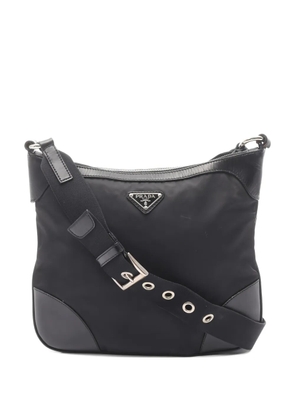 Prada Pre-Owned 2000s logo-detail shoulder bag - Black