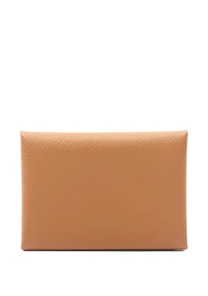 Hermès Pre-Owned 2023 Calviduo Verso coin purse - Orange