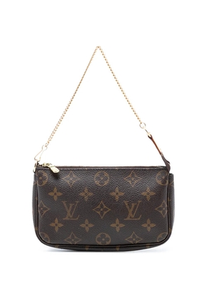 Louis Vuitton Pre-Owned 2002 Monogram Mini Pochette Accessoires handbag - Brown