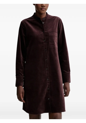 Marc O'Polo velvet mini dress - Red