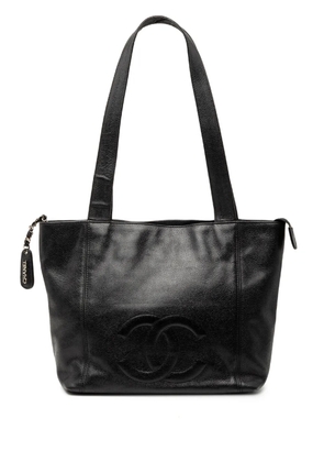 CHANEL Pre-Owned 1996-1997 CC Caviar tote bag - Black