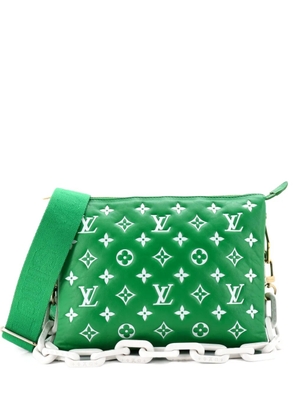 Louis Vuitton Pre-Owned Coussin Bag Monogram Embossed Lambskin PM crossbody bag - Green
