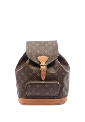 Louis Vuitton Pre-Owned 1998 MM Montsouris monogram-pattern backpack - Brown