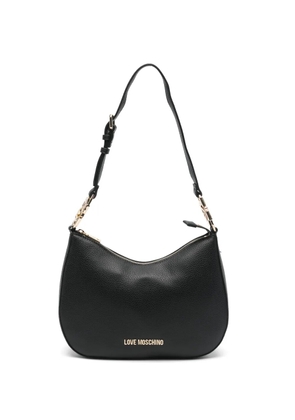 Love Moschino chain strap shoulder bag - Black