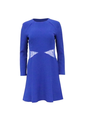 SANDRO lace-detail dress - Blue