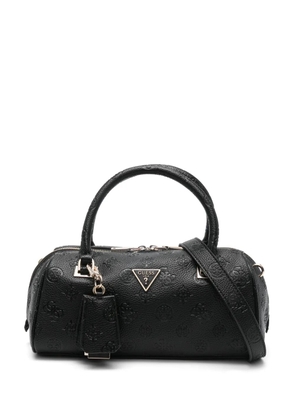GUESS USA Cresidia II embossed top-handle tote bag - Black
