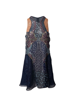 Mary Katrantzou printed sleeveless dress - Blue