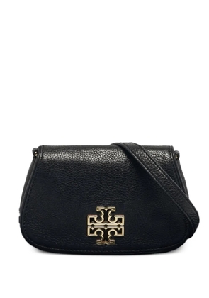 Tory Burch mini Britten leather cross body bag - Black