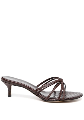 Le Monde Beryl 50mm Sofia sandals - Brown