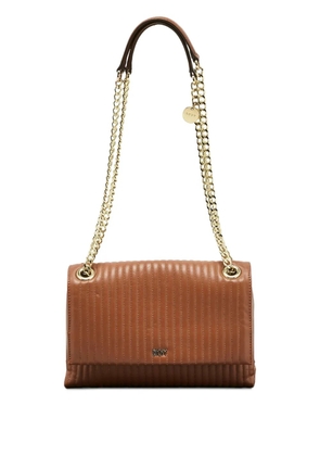 DKNY Vintage quilted chain shoulder bag - Brown