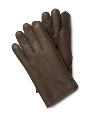 Parajumpers leather gloves - Brown