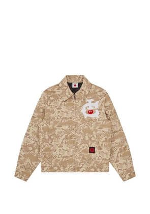 ICECREAM camouflage-print shirt jacket - Neutrals