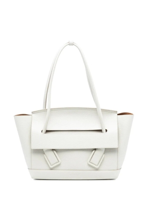 Bottega Veneta Pre-Owned 2012-2025 Medium French Calfskin The Arco tote bag - White