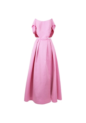 Gemy Maalouf off-shoulder draping dress - Pink