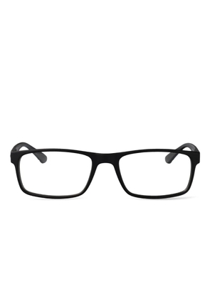 Calvin Klein rectangle-frame glasses - Black