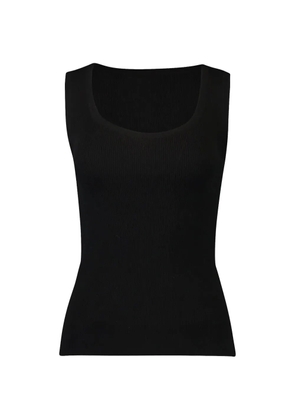 Lars Andersson scoop-neck ribbed tank top - Black