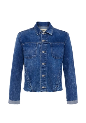 L'Agence slim denim jacket - Blue