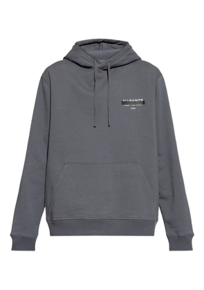 AllSaints Redact long-sleeve hoodie - Grey