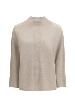 Max Mara textured panelled sweater - Neutrals