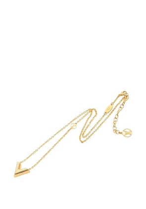 Louis Vuitton Pre-Owned 2023 pendant-detail chain-link necklace - Gold