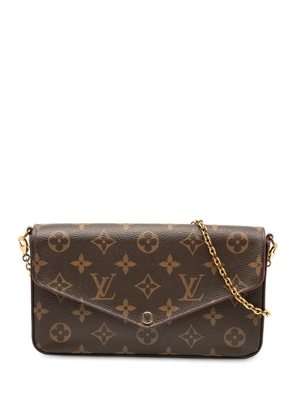 Louis Vuitton Pre-Owned 2019 Monogram Pochette Felicie crossbody bag - Brown