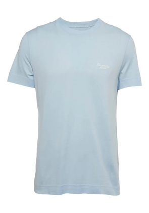 Givenchy Pre-Owned embroidered jersey T-shirt - Blue