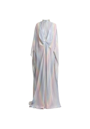Gemy Maalouf draped loose-cut kaftan - Blue