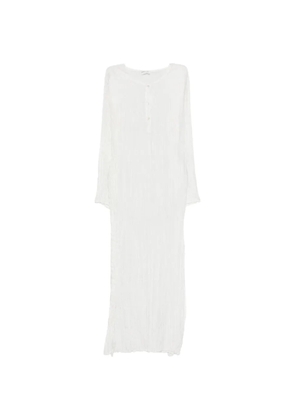 P.A.R.O.S.H. long-sleeved midi dress - White