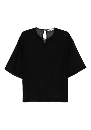 Tibi gauze T-shirt - Blue