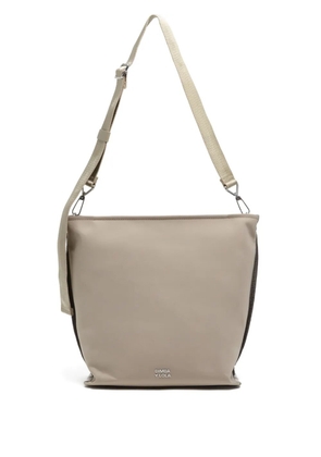 Bimba y Lola logo strap shoulder bag - Neutrals